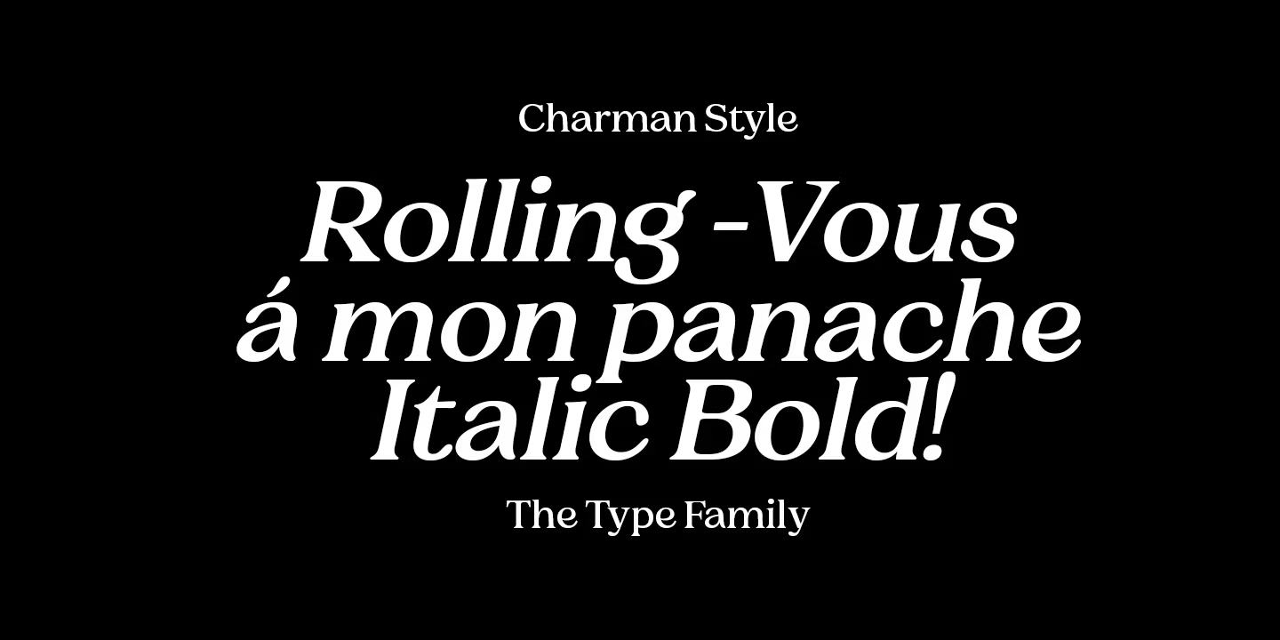 Charman Serif Font Poster #7