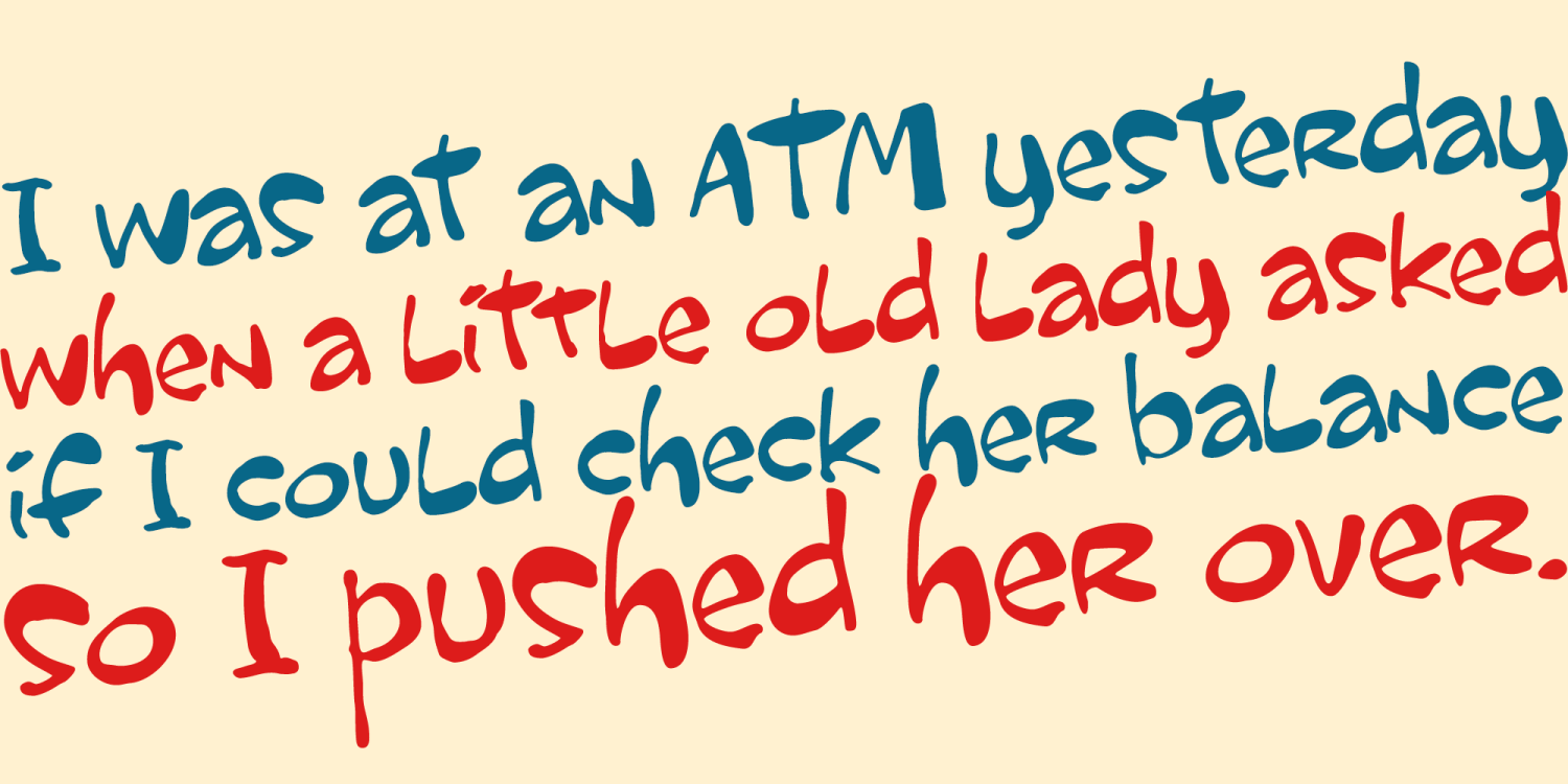 Tuff Enough PB Font Poster #1
