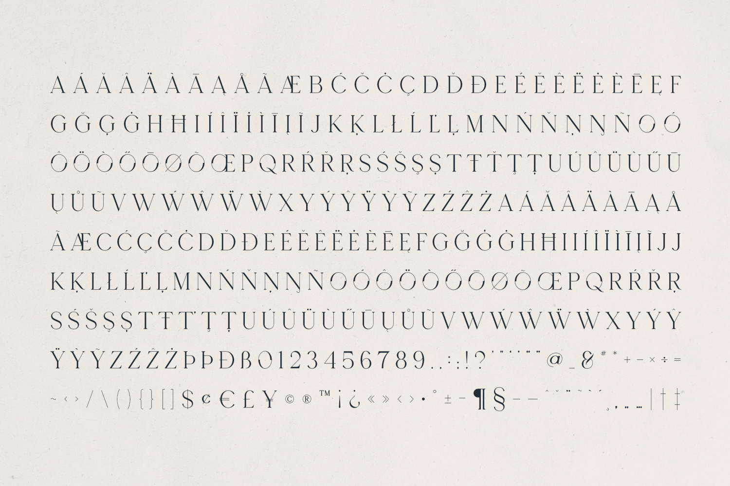 Rovelle Font Poster #1