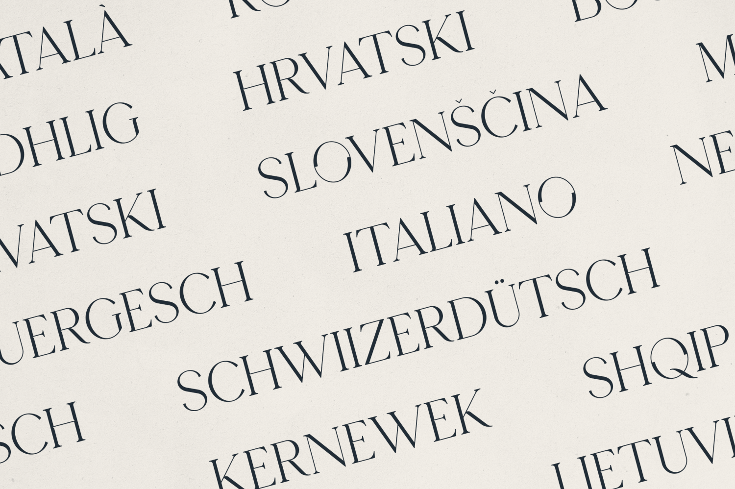 Rovelle Font Poster #1