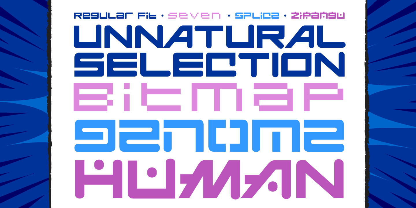 Designer Genes Font Poster #1