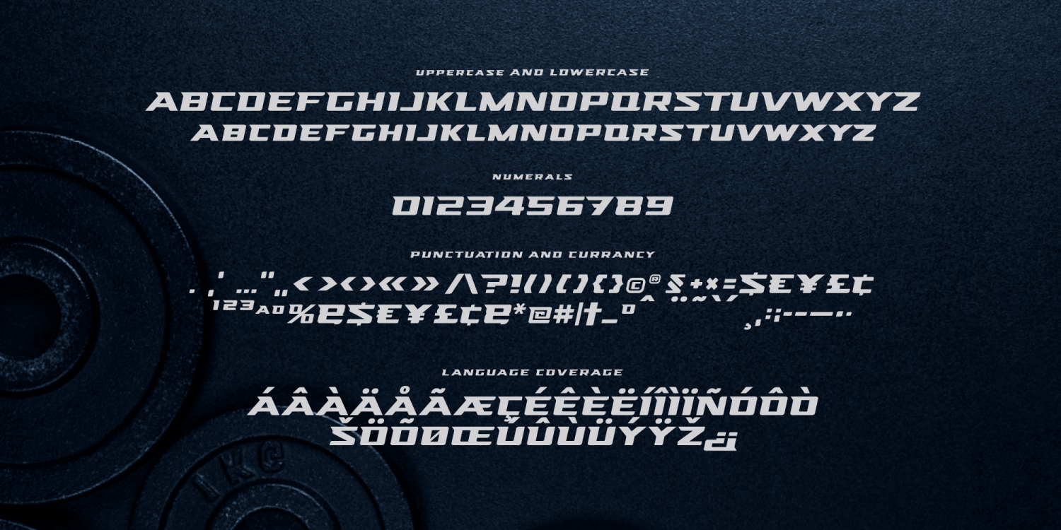 Steel Race Regular Font Poster #5