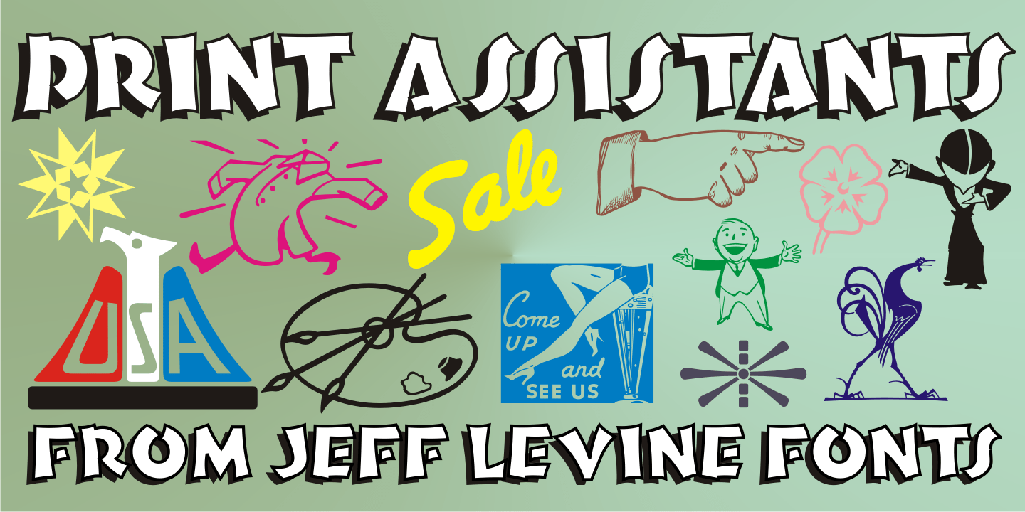 Print Assistants Font Family