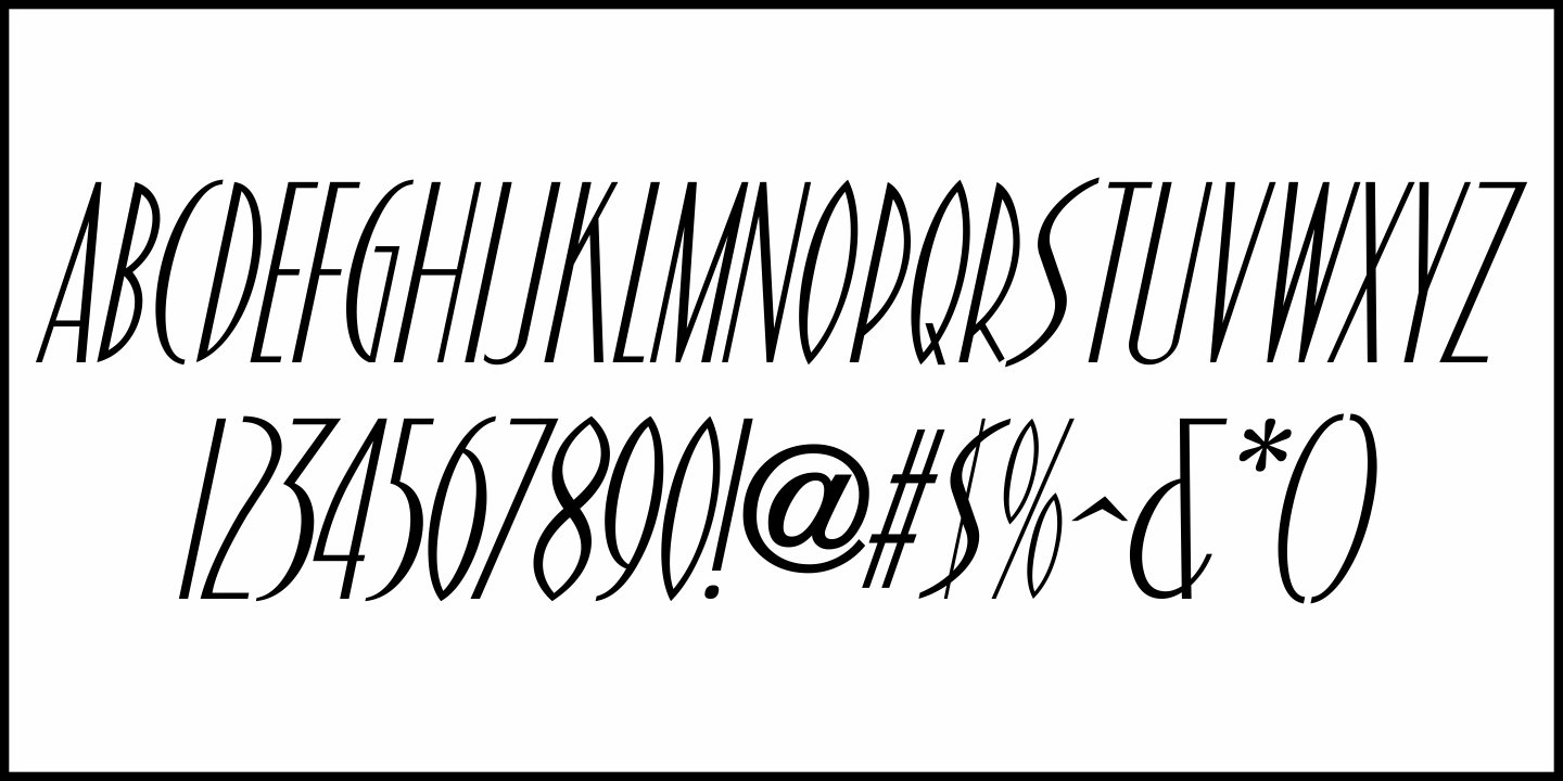 Now Showing Font Poster #5