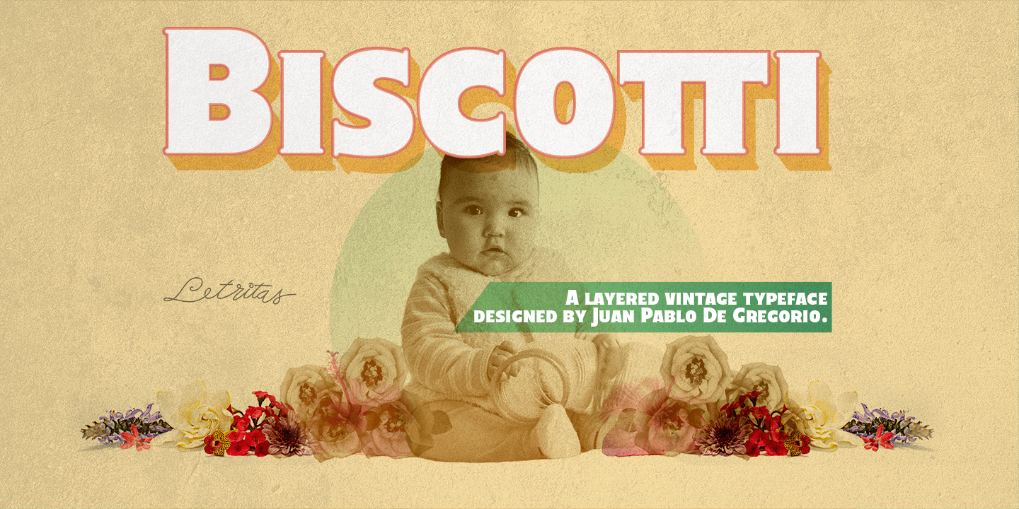 Biscotti Font Poster #1