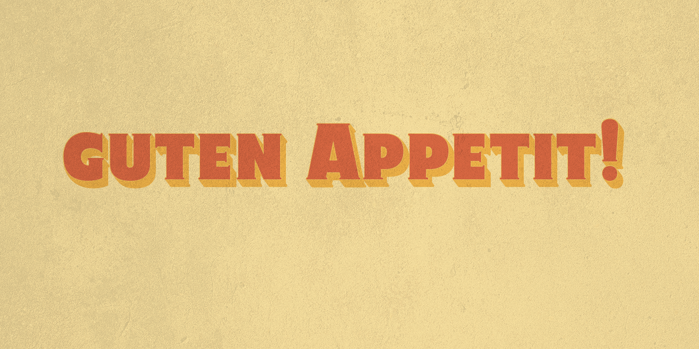 Biscotti Font Poster #1