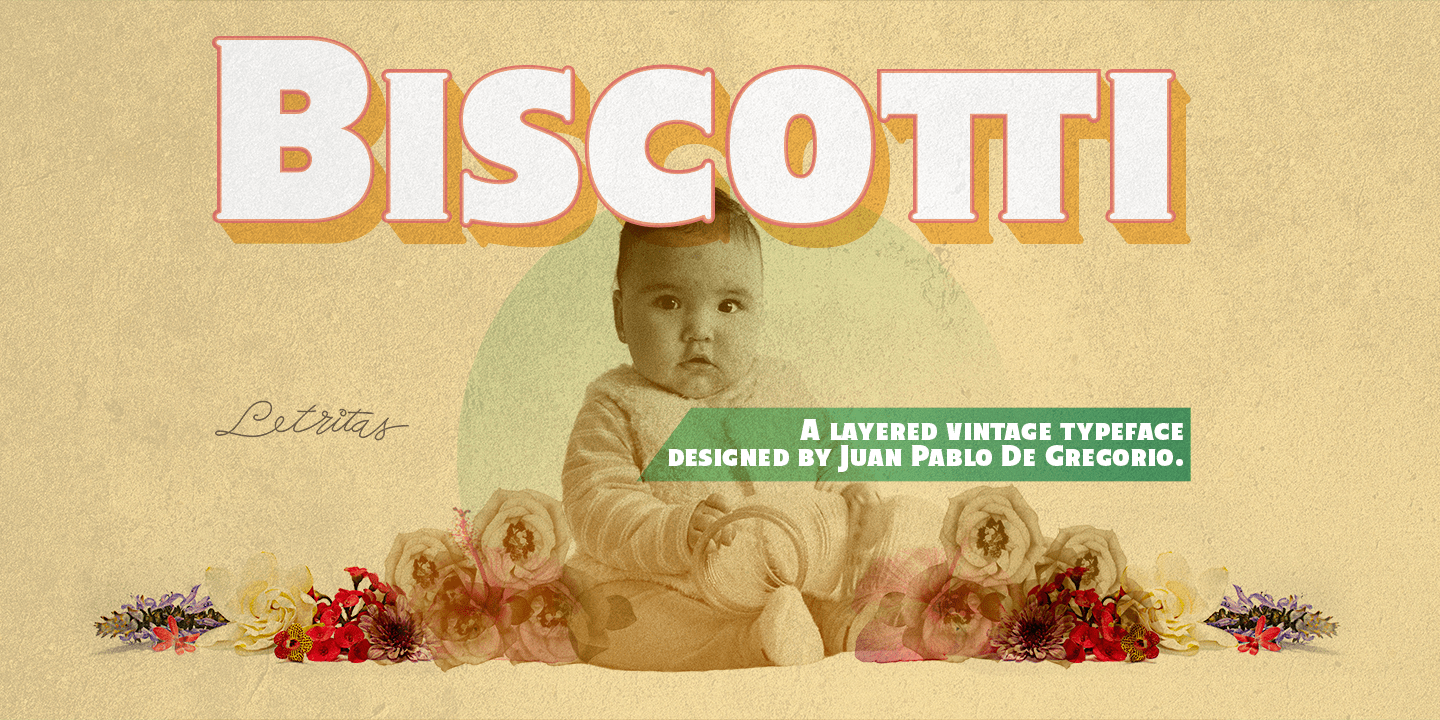 Biscotti Font Poster #1
