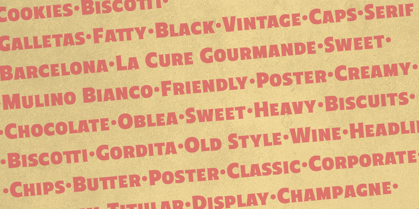 Biscotti Font Poster #1