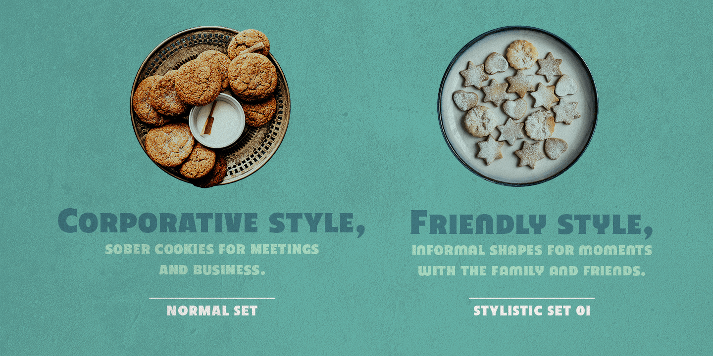 Biscotti Font Poster #1