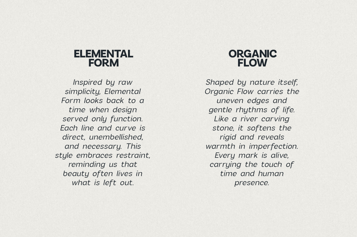 Modo Font Poster #1
