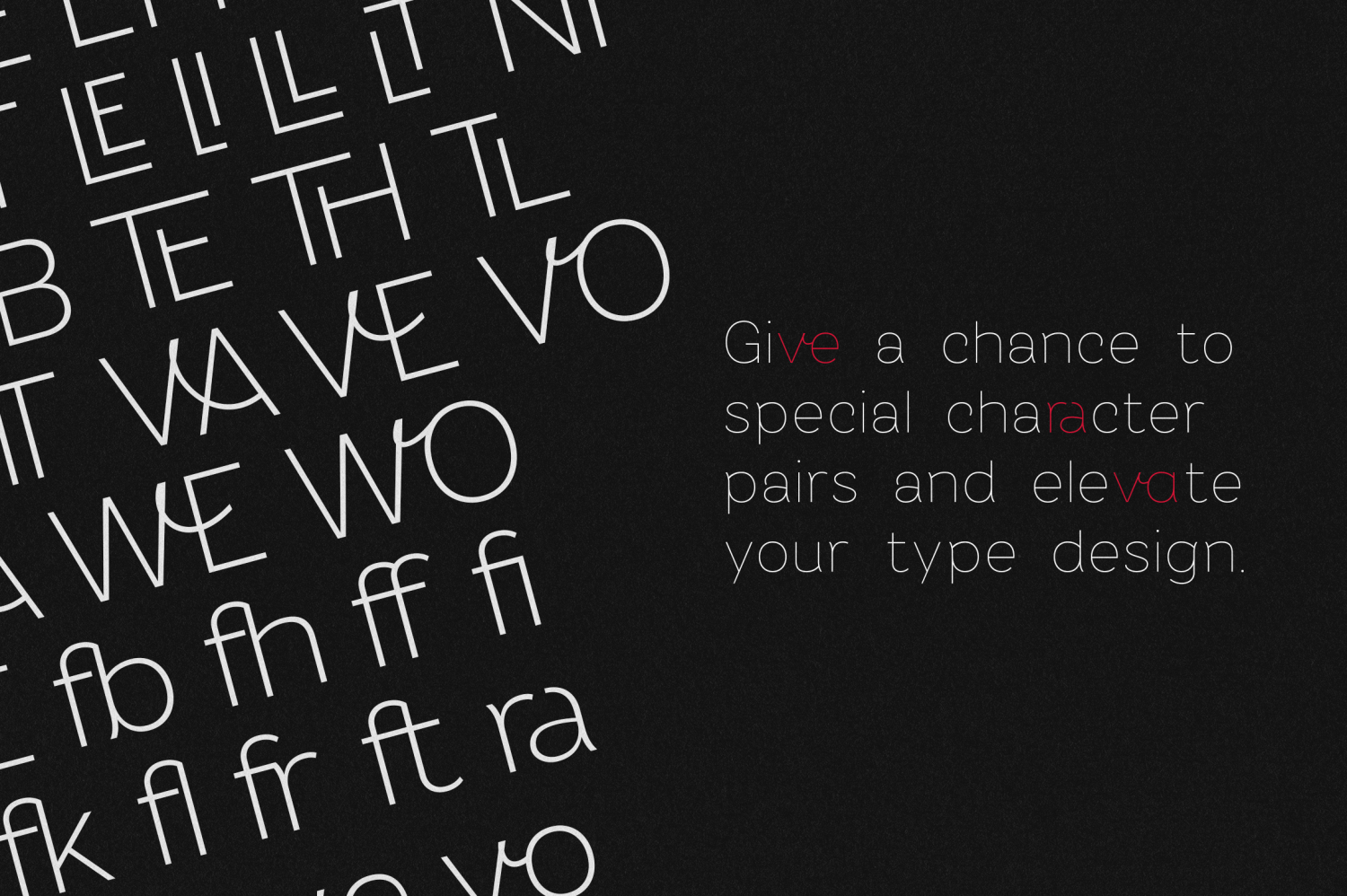 Modo Font Poster #1
