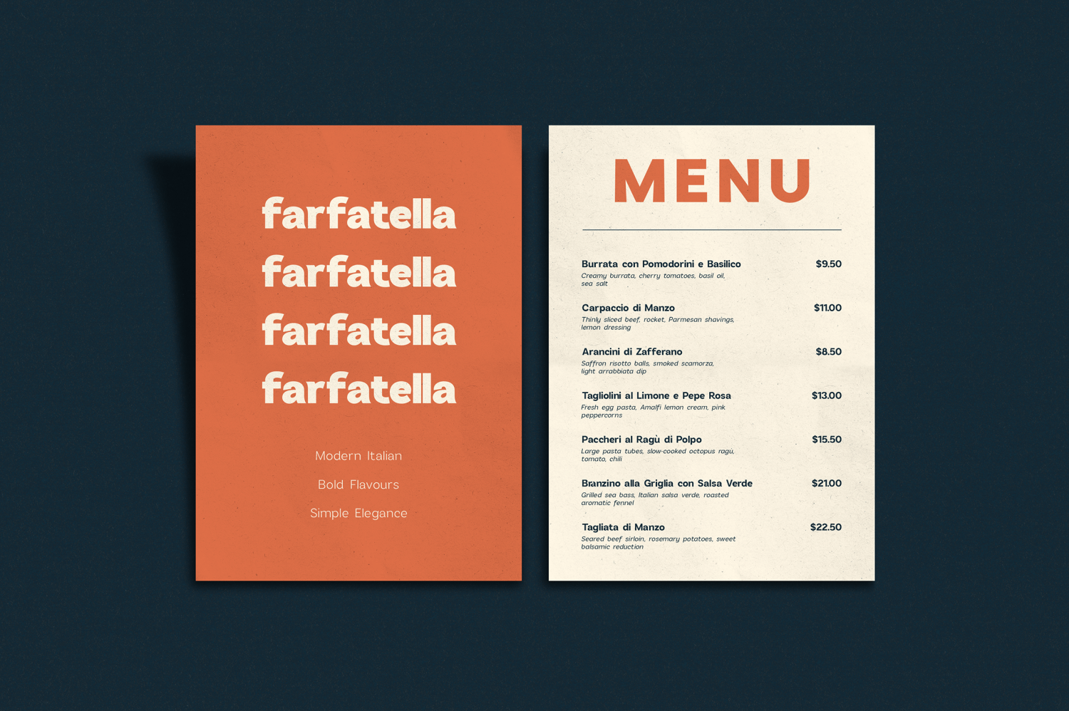 Modo Font Poster #1
