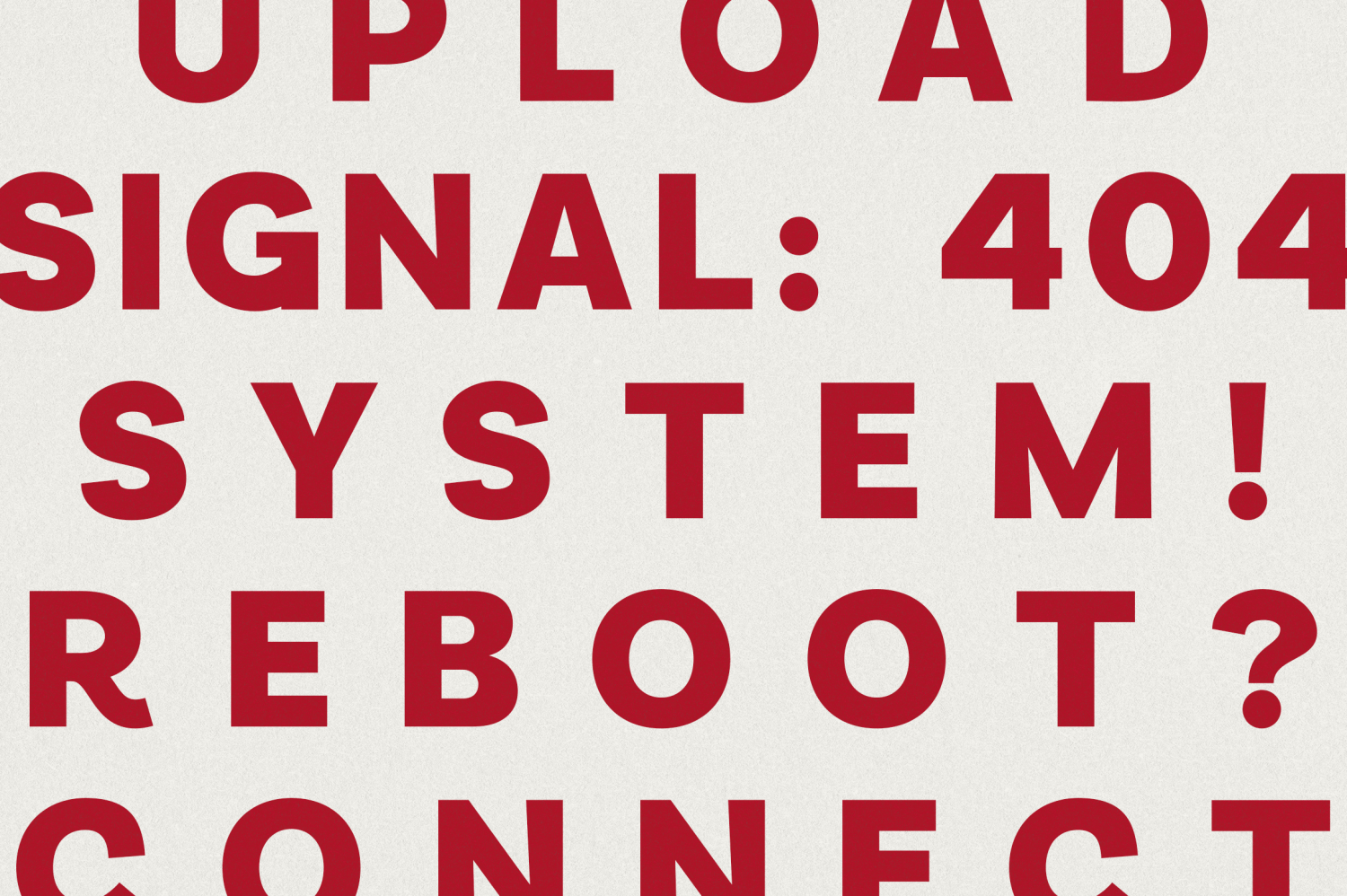 Modo Font Poster #1