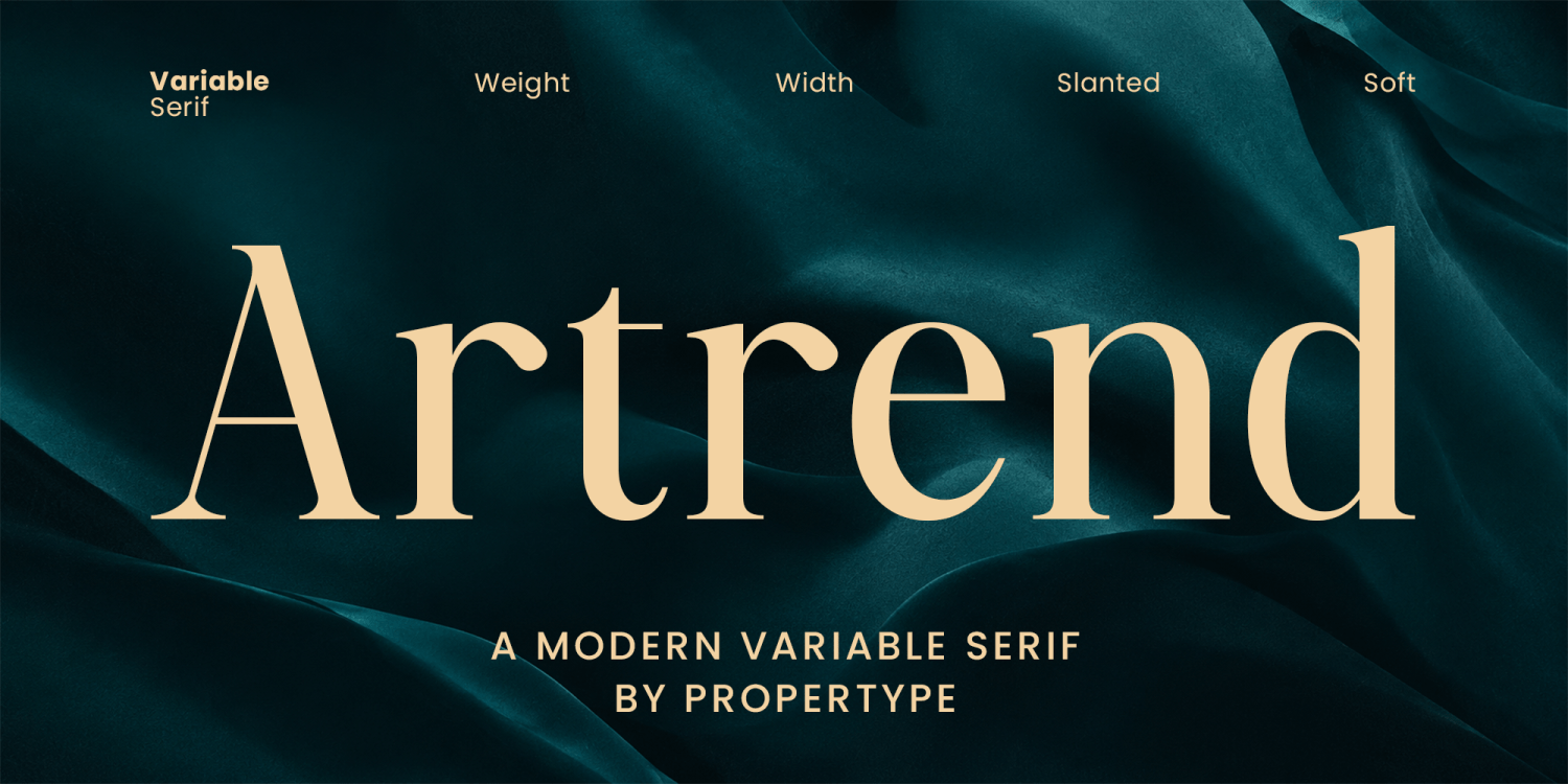 Artrend Font Family