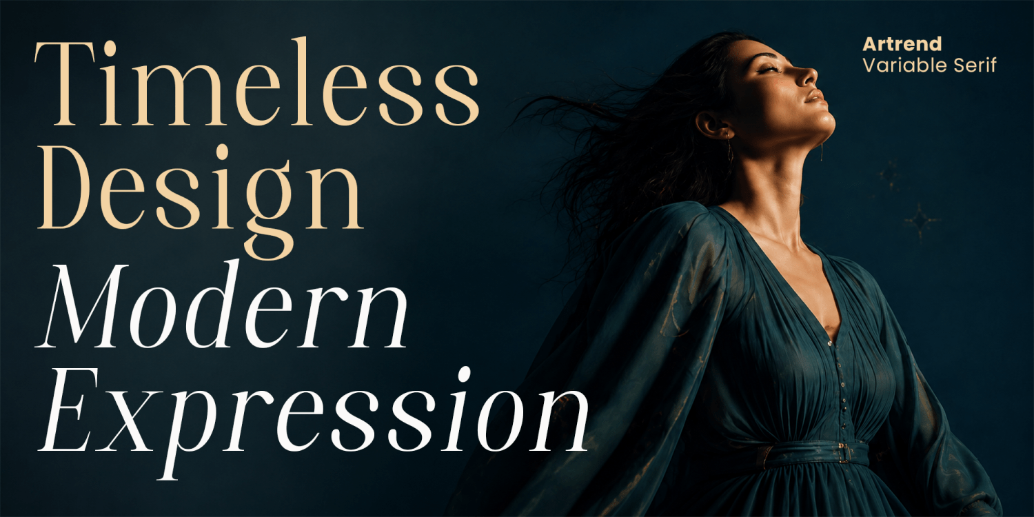 Artrend Font Poster #2