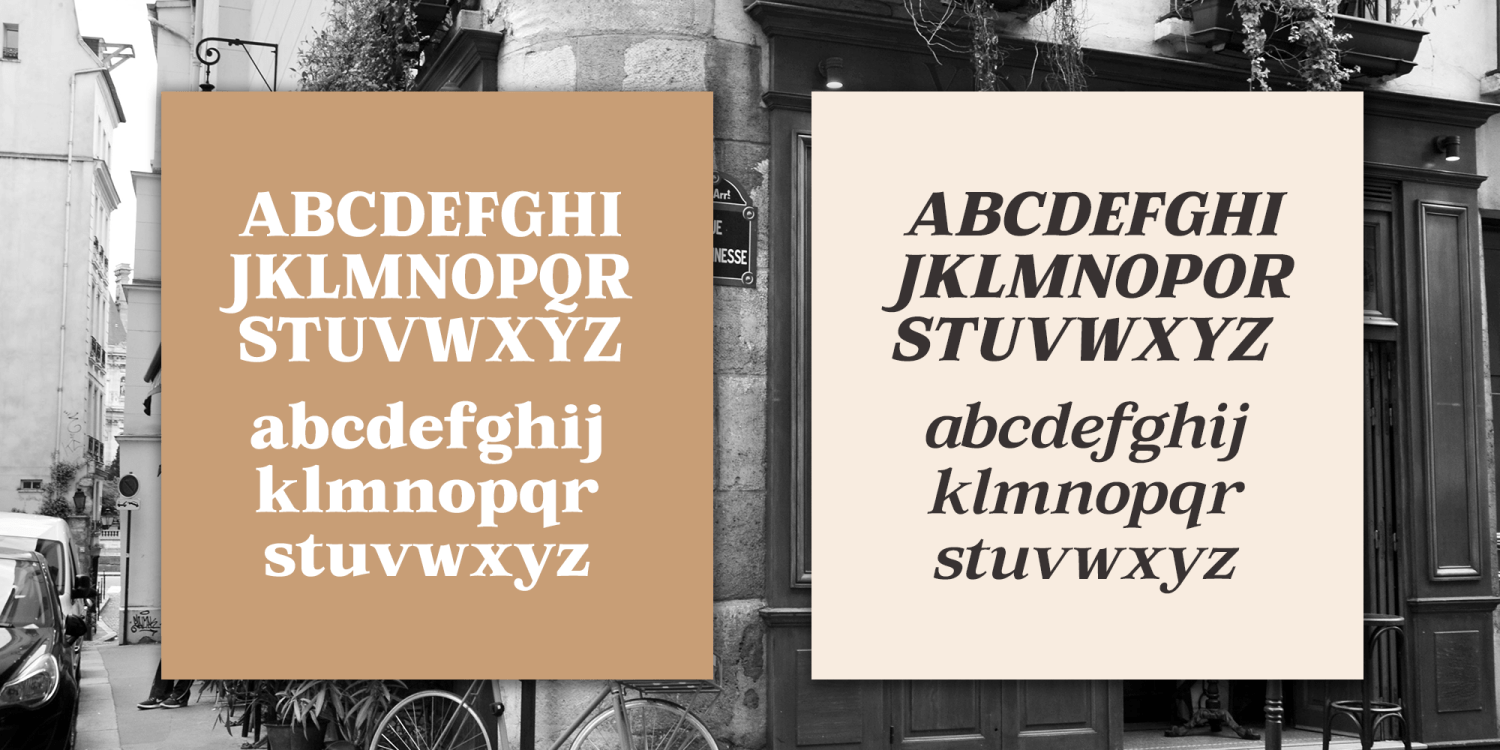 Corfella Phantom Font Poster #12