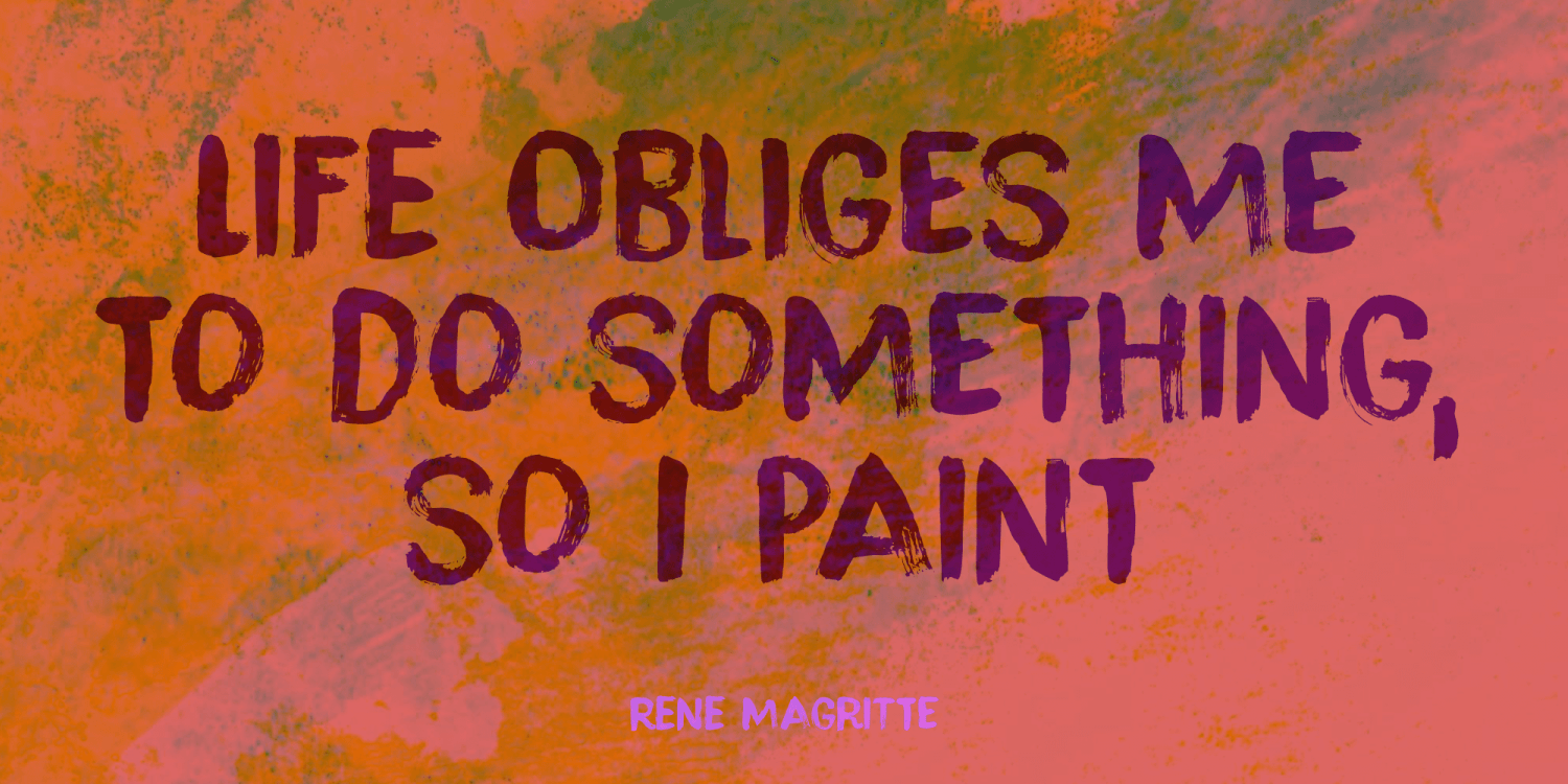 Brush Therapy Font Poster #1