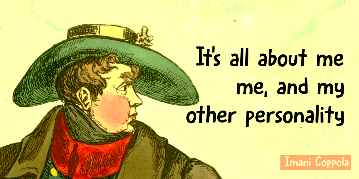 All About! Me Font Poster #3