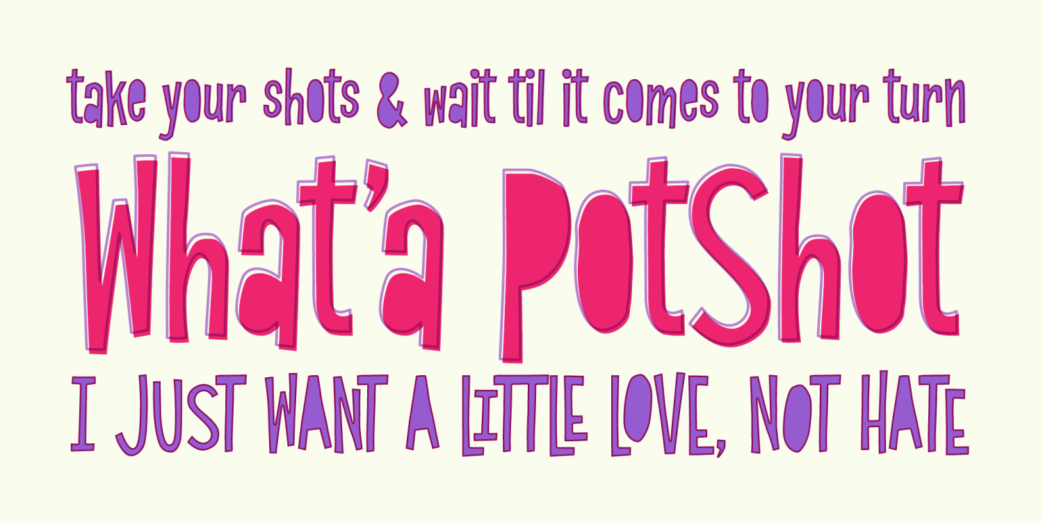PotShot PB Font Poster #1