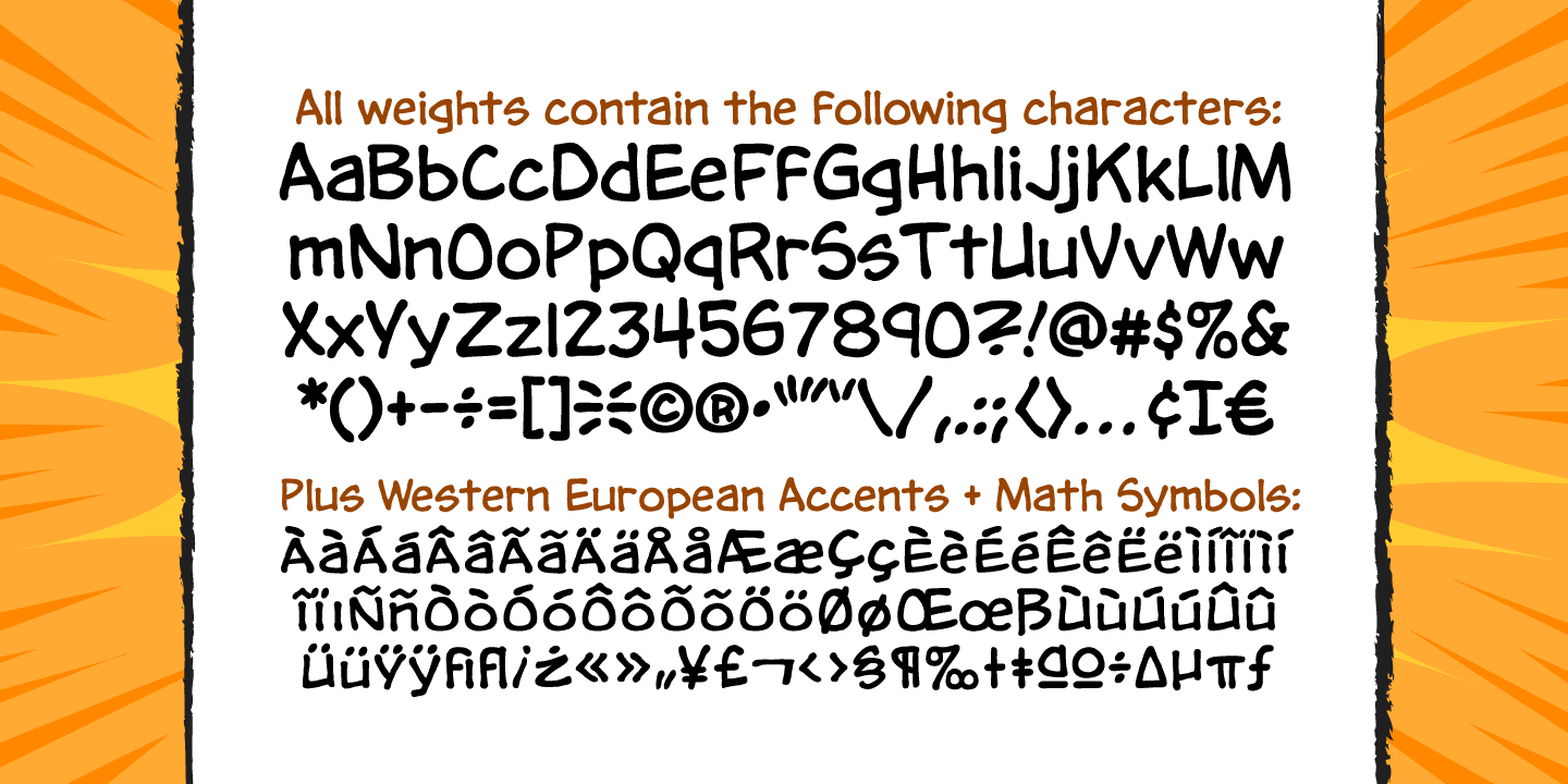 Tim Sale Lower Font Poster #1