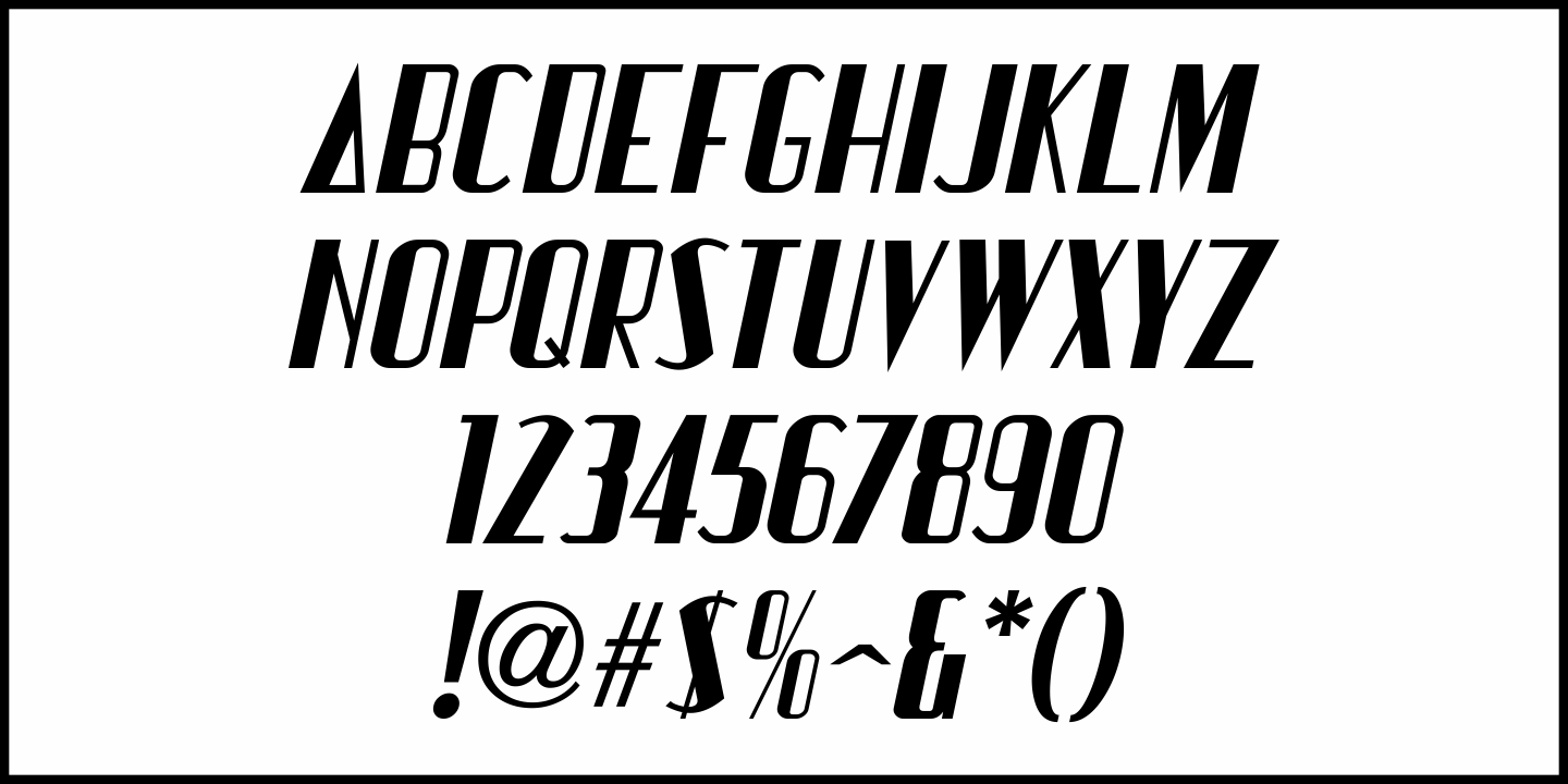Poetic License Font Poster #5