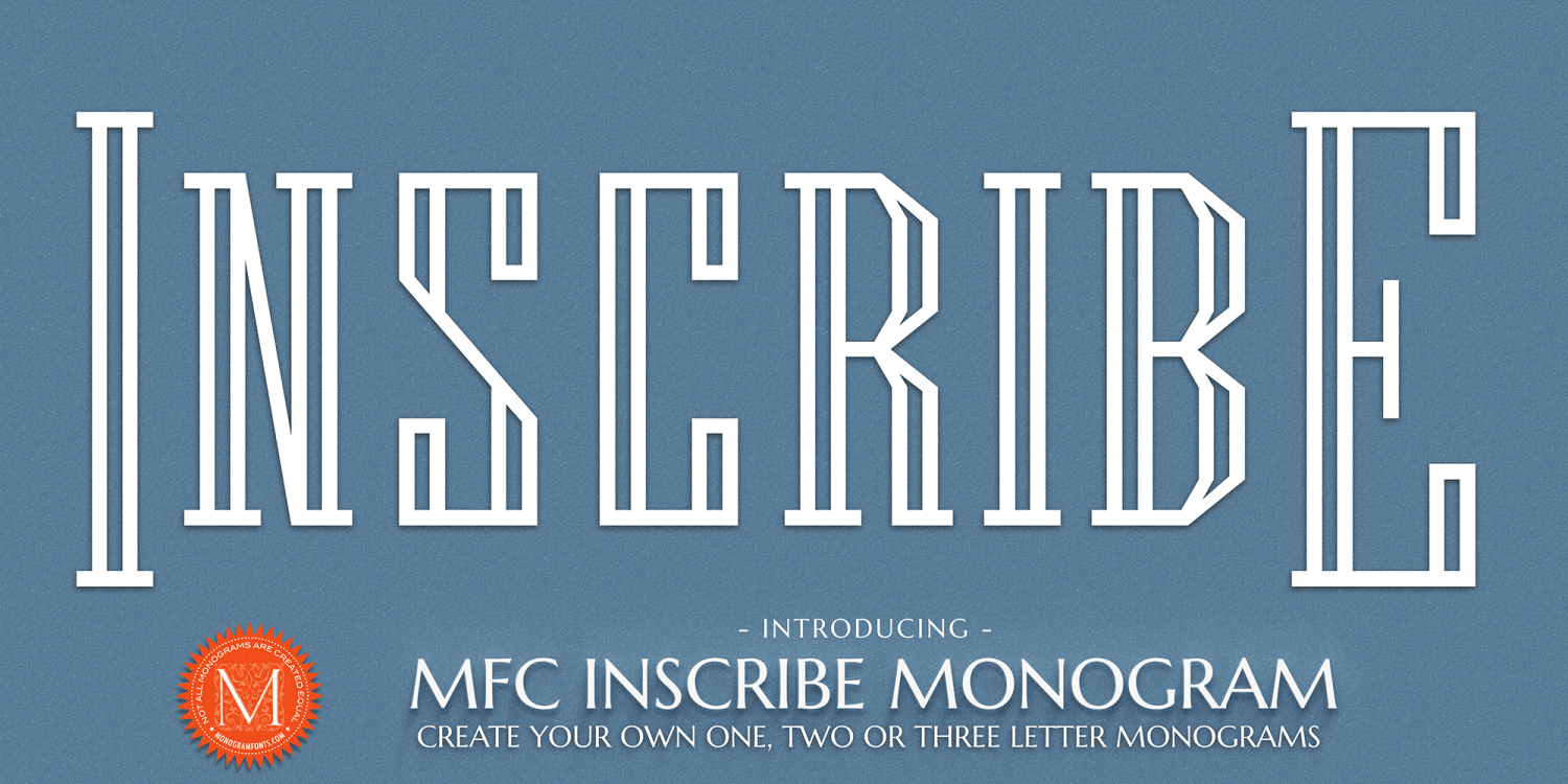 MFC Inscribe Monogram Poster