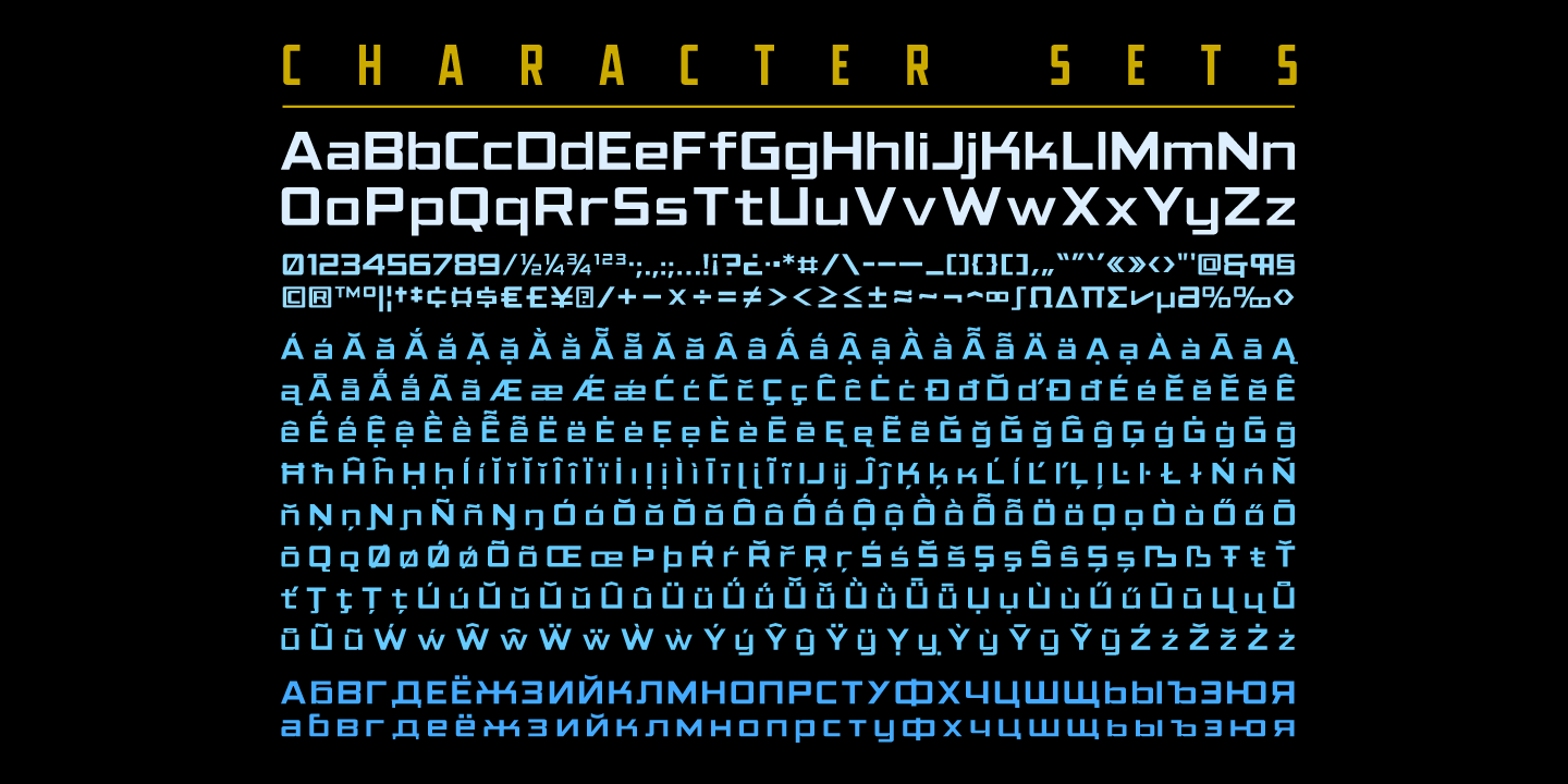 Elephantmen Great & Tall Font Poster #1
