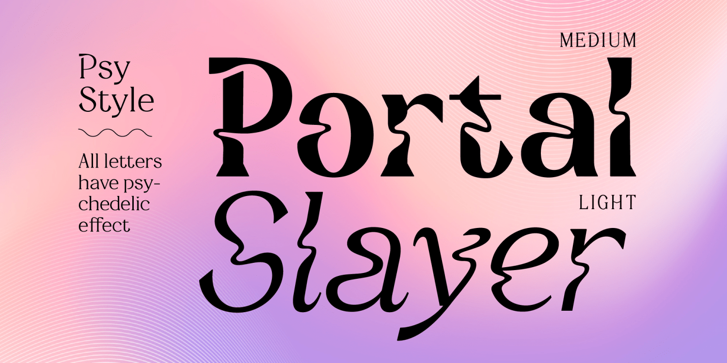 Deliria Font Poster #1