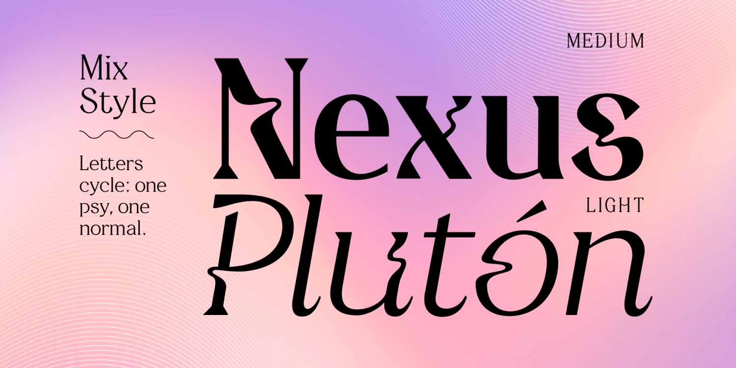 Deliria Font Poster #1