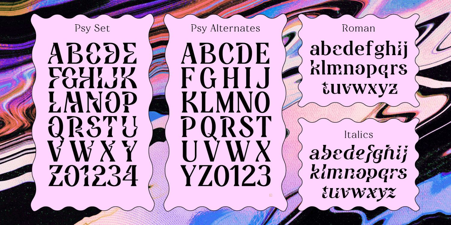 Deliria Font Poster #1