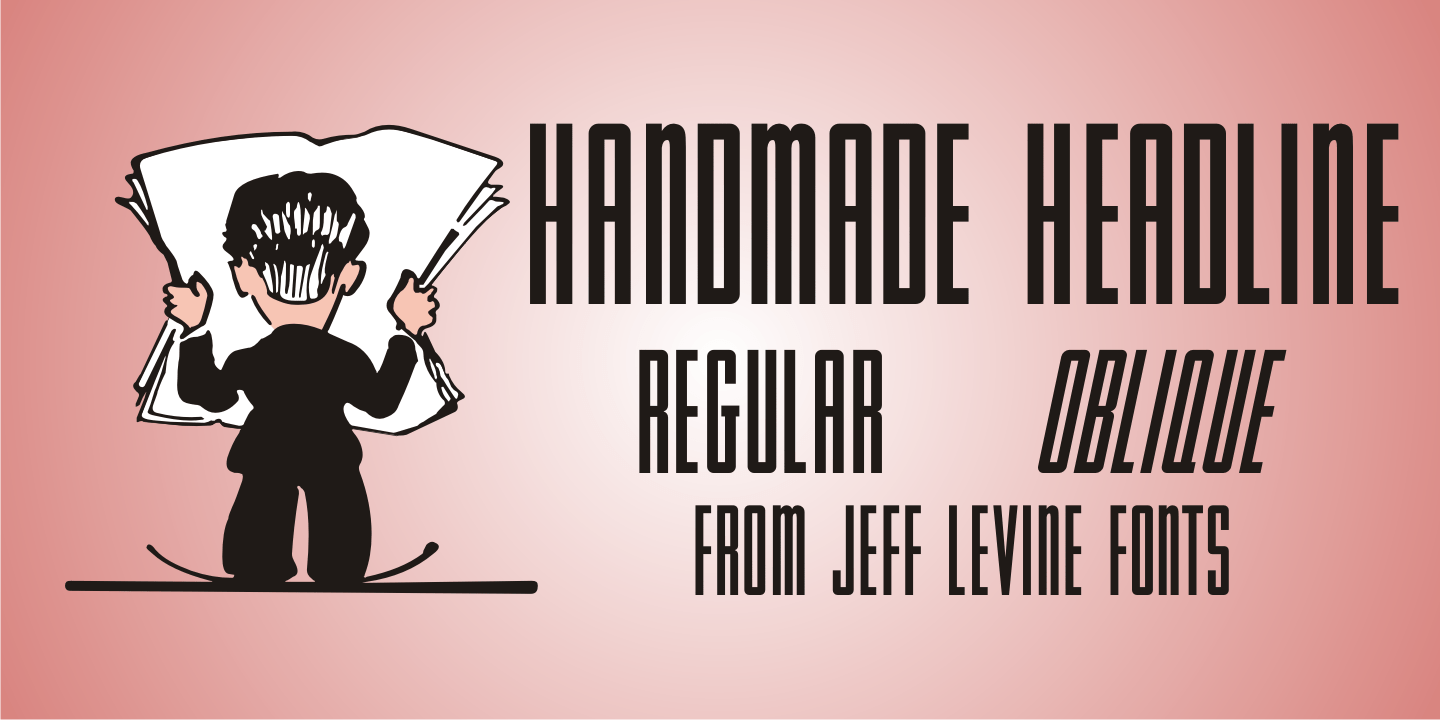 Handmade Headline Font Poster #1