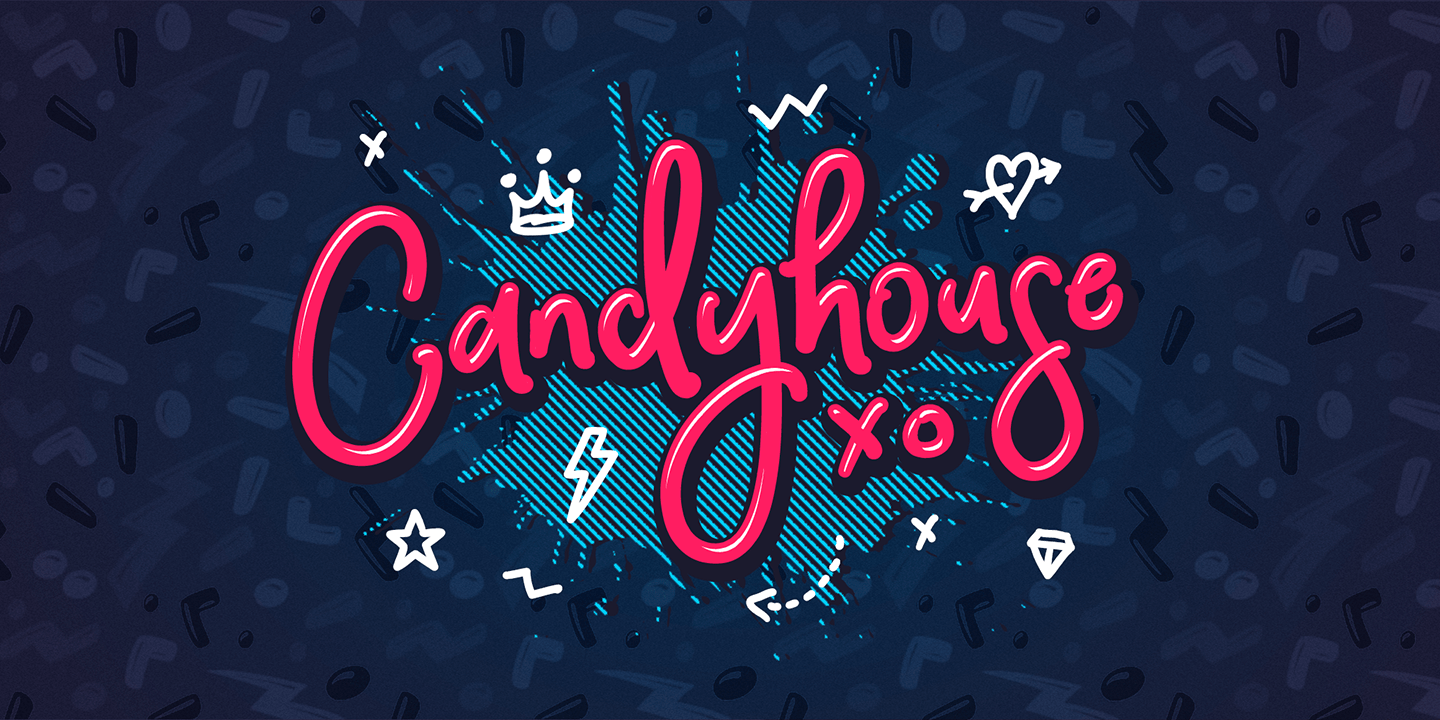Candyhouse Font Poster #1
