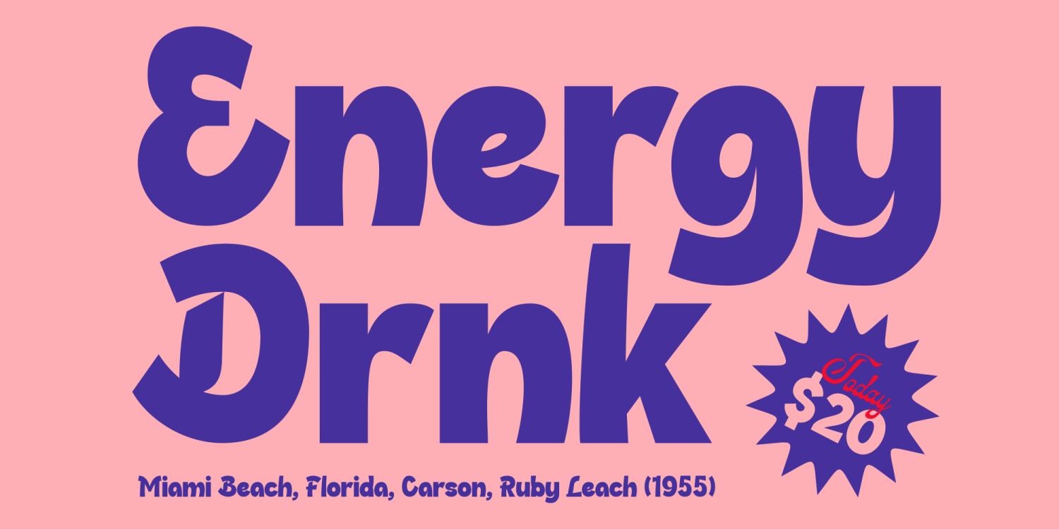 Bayfin Font Poster #6