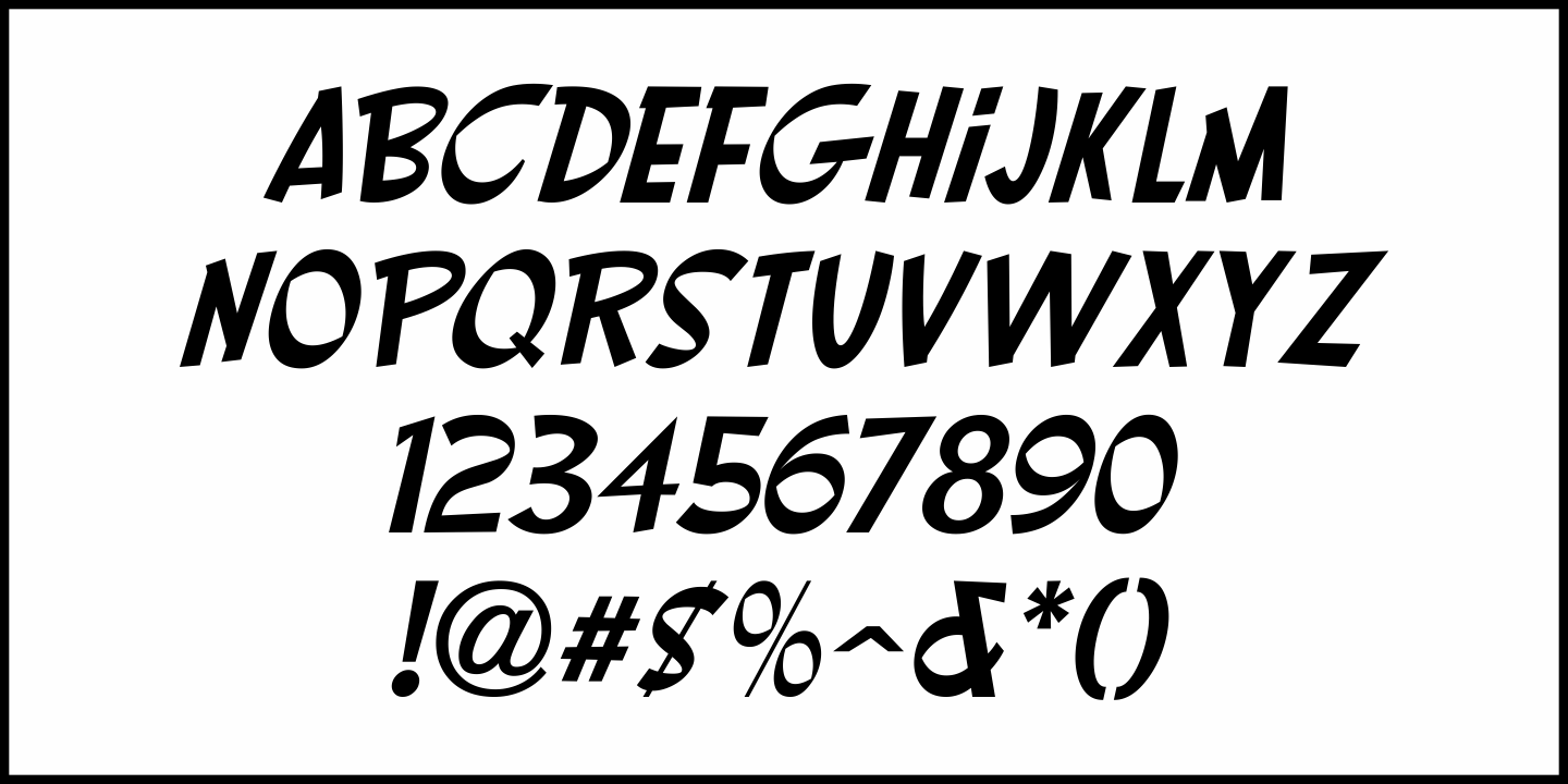 Latin Fiesta Font Poster #5