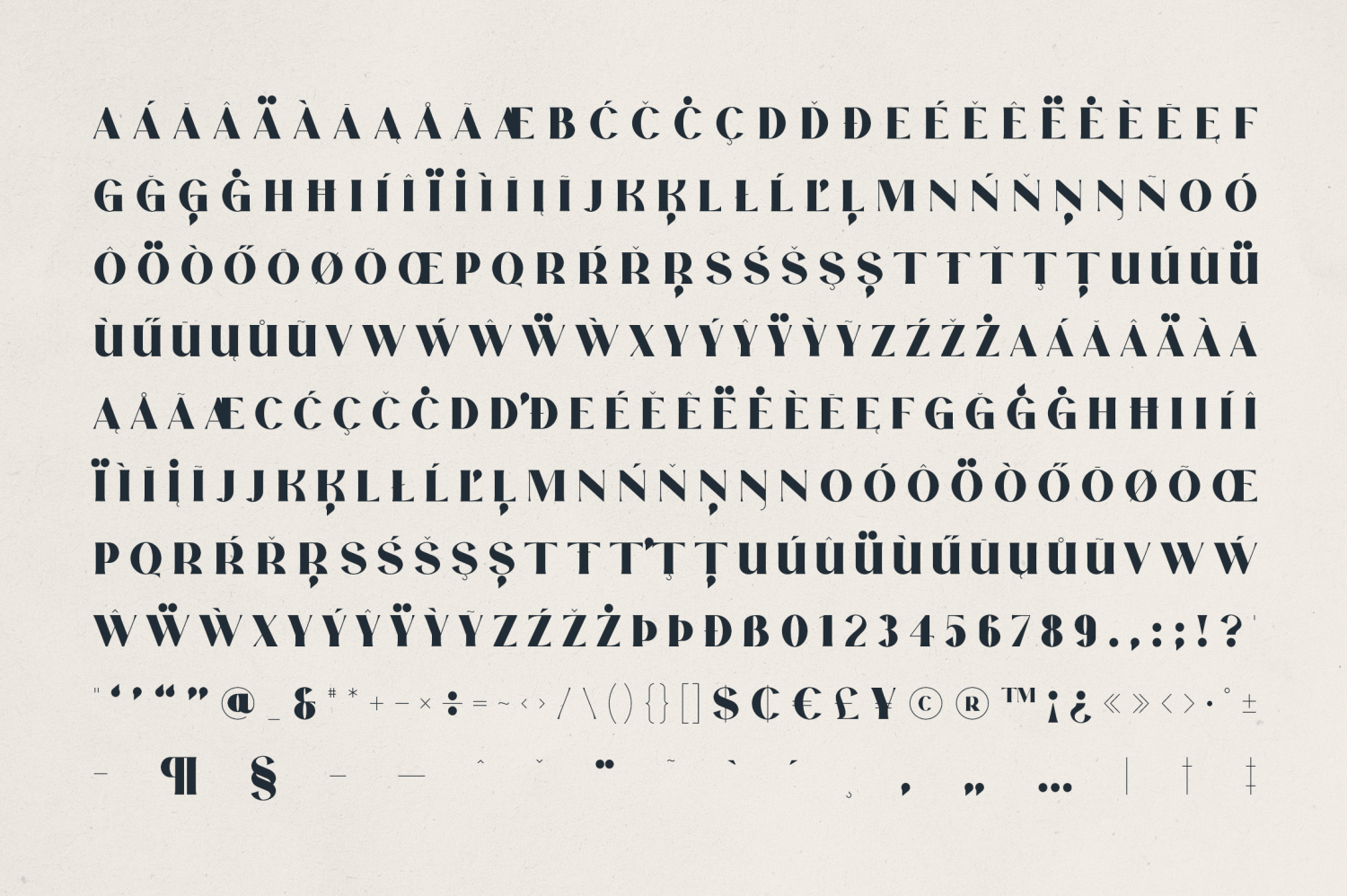 Veloura Font Poster #1