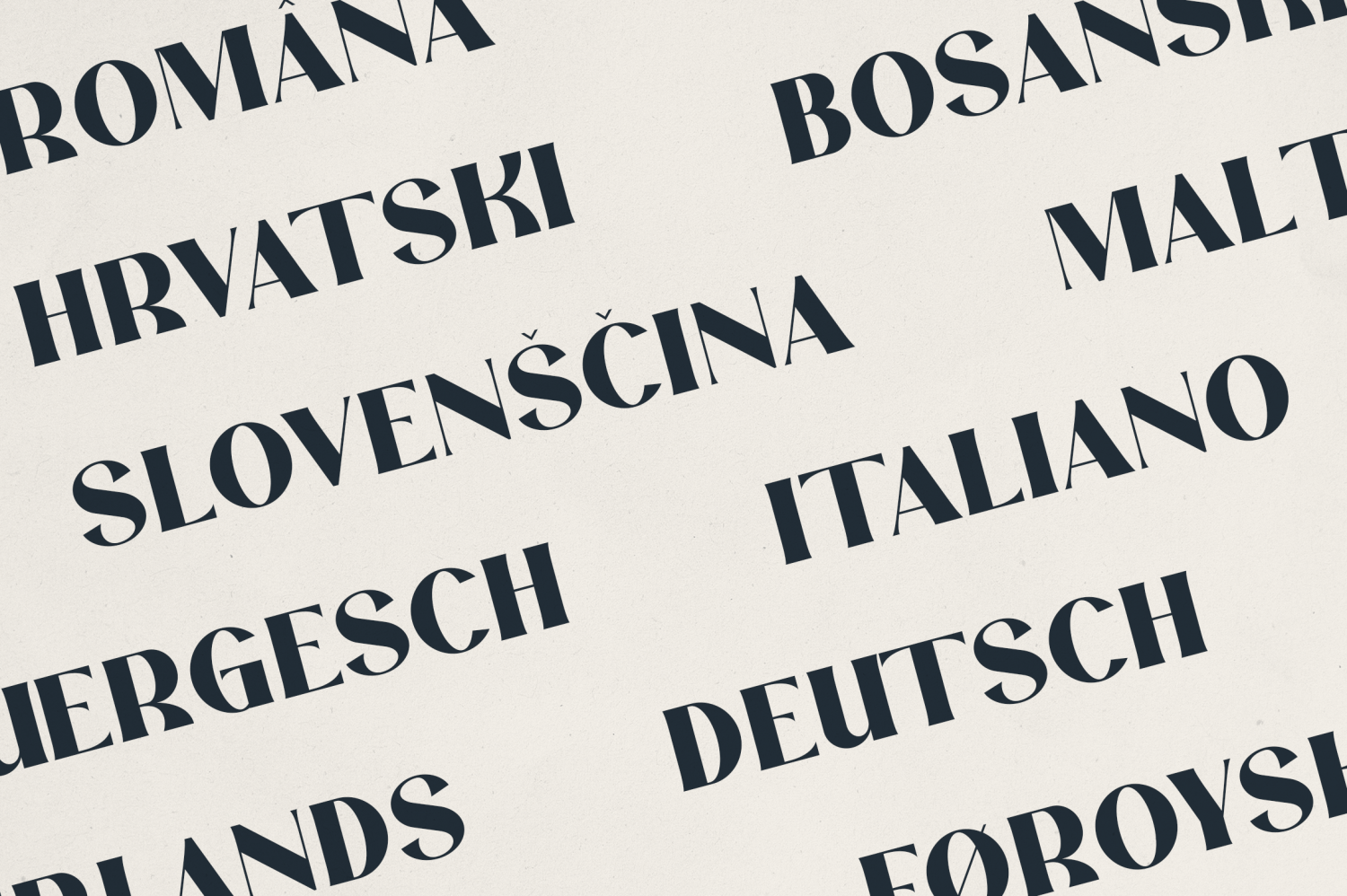 Veloura Font Poster #1