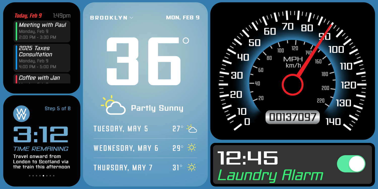 Avionic Variable Font Poster #3
