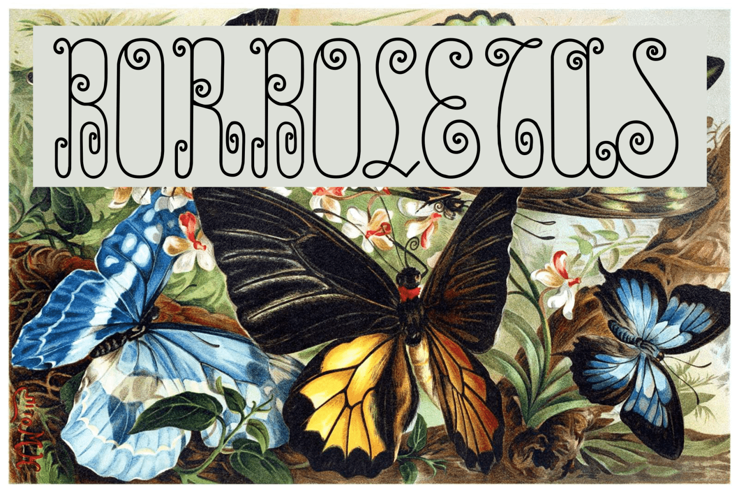 Chyrllene Font Poster #1