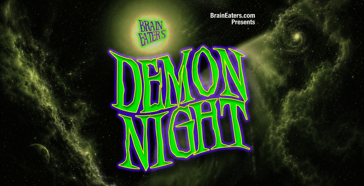 Demon Night Font Poster #1
