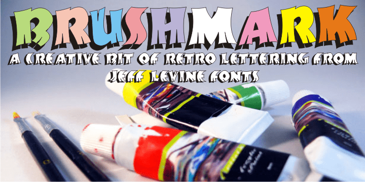 Brushmark Font Poster #1