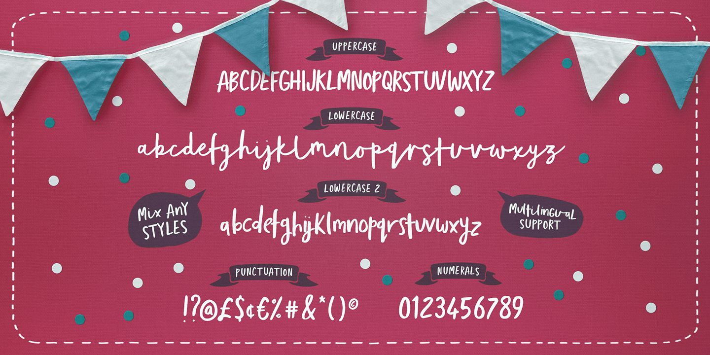 Totally Terrific Font Poster #1