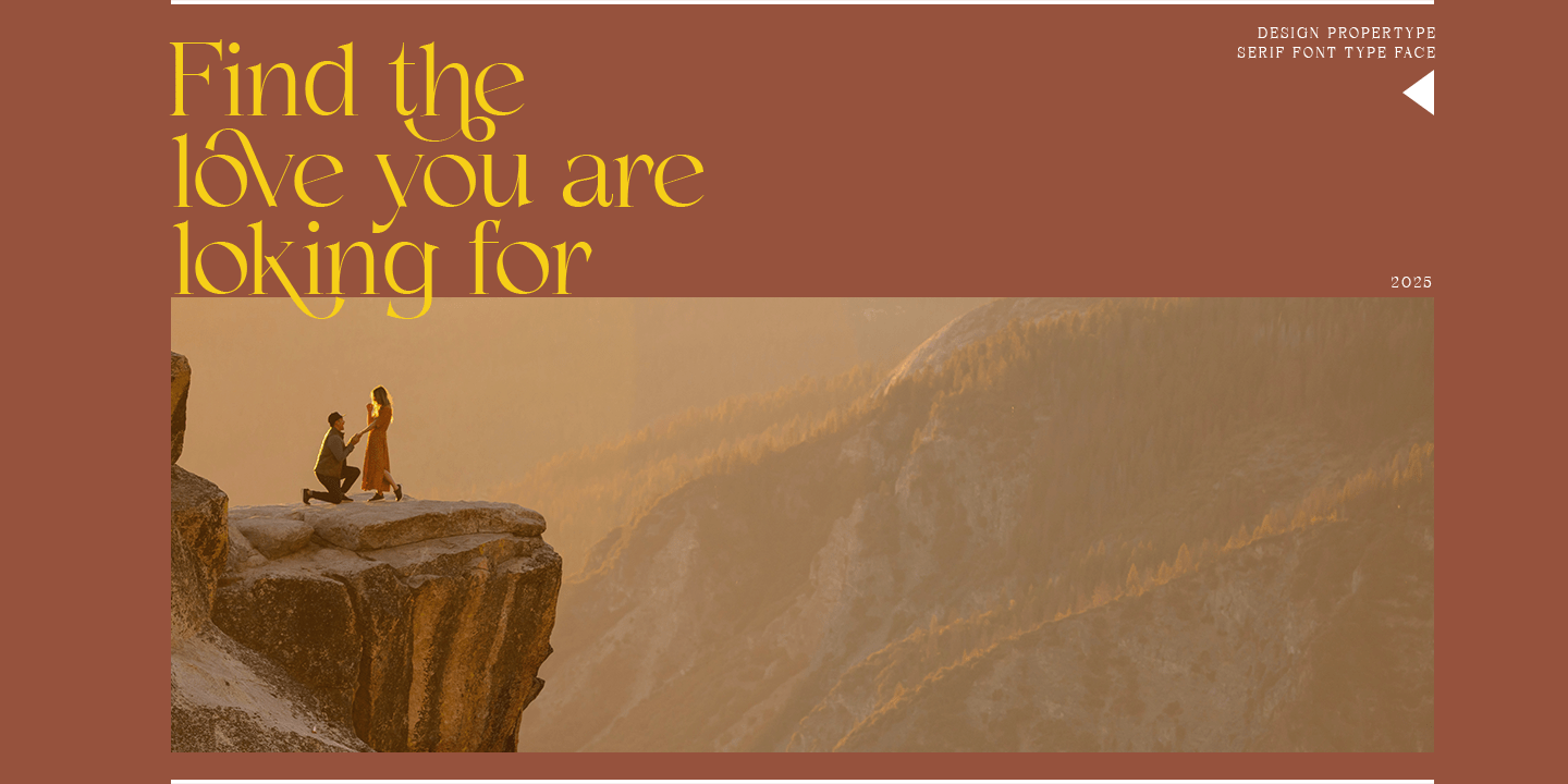 Demetras Font Poster #10