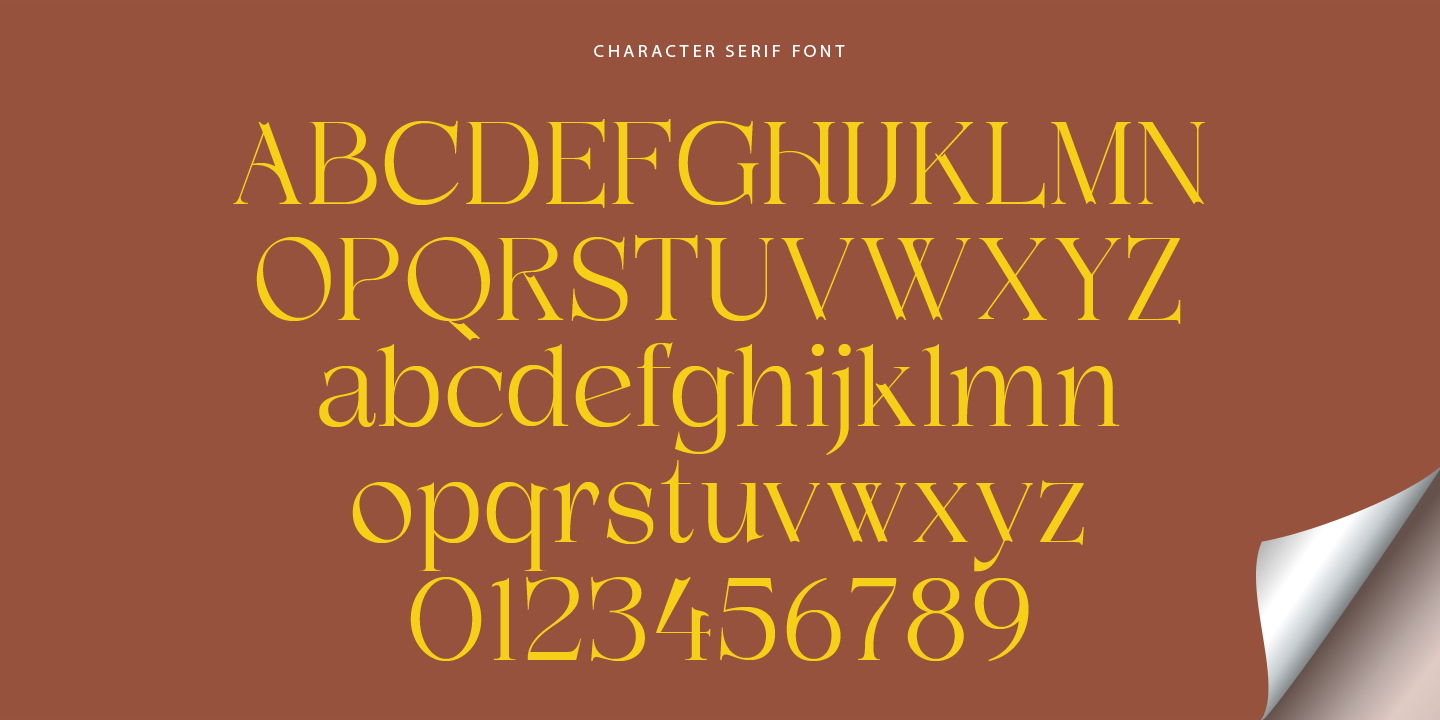 Demetras Font Poster #8