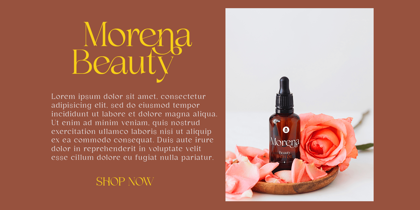 Demetras Font Poster #9