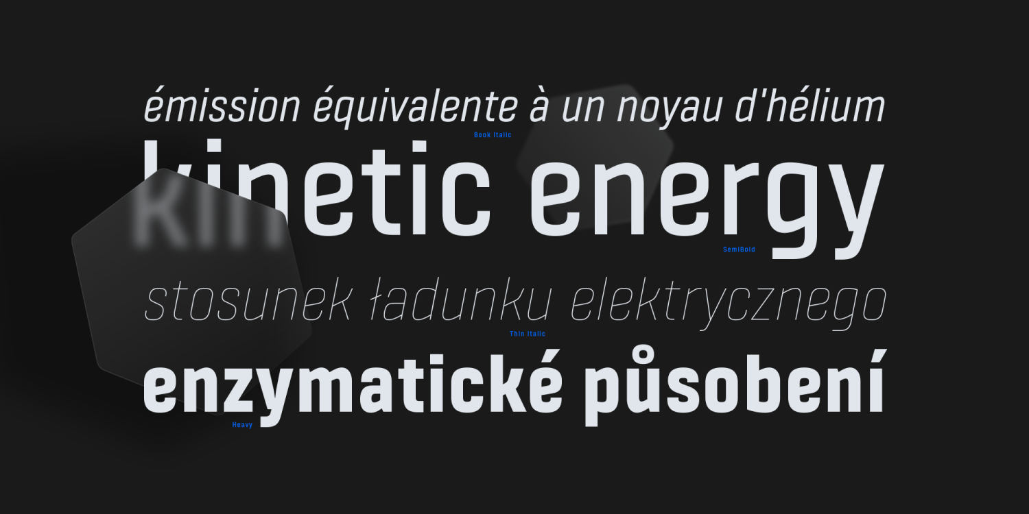 Fester Font Poster #1