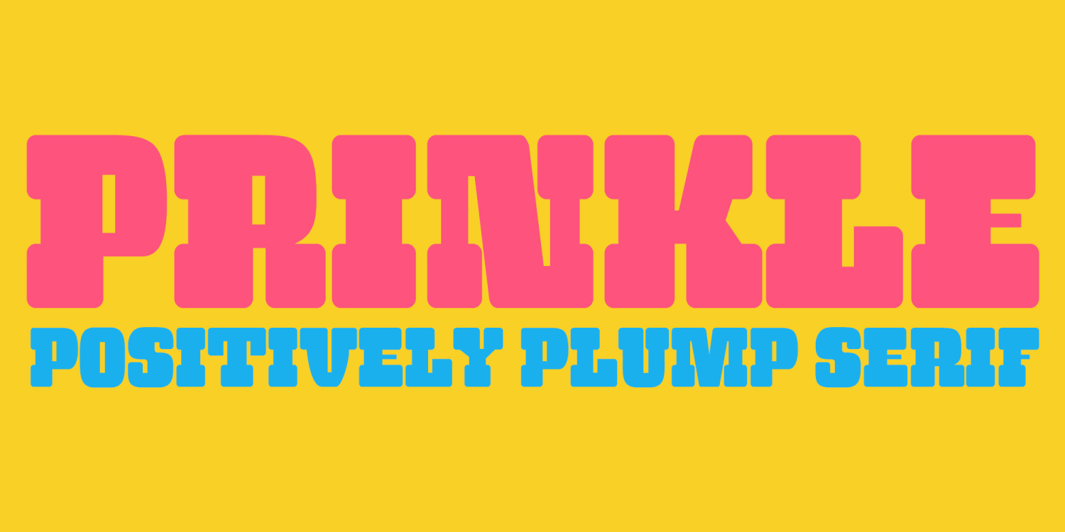 Prinkle Font Poster #1