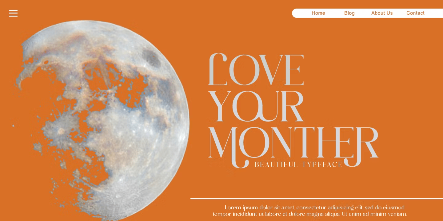 Aihuner Font Poster #7