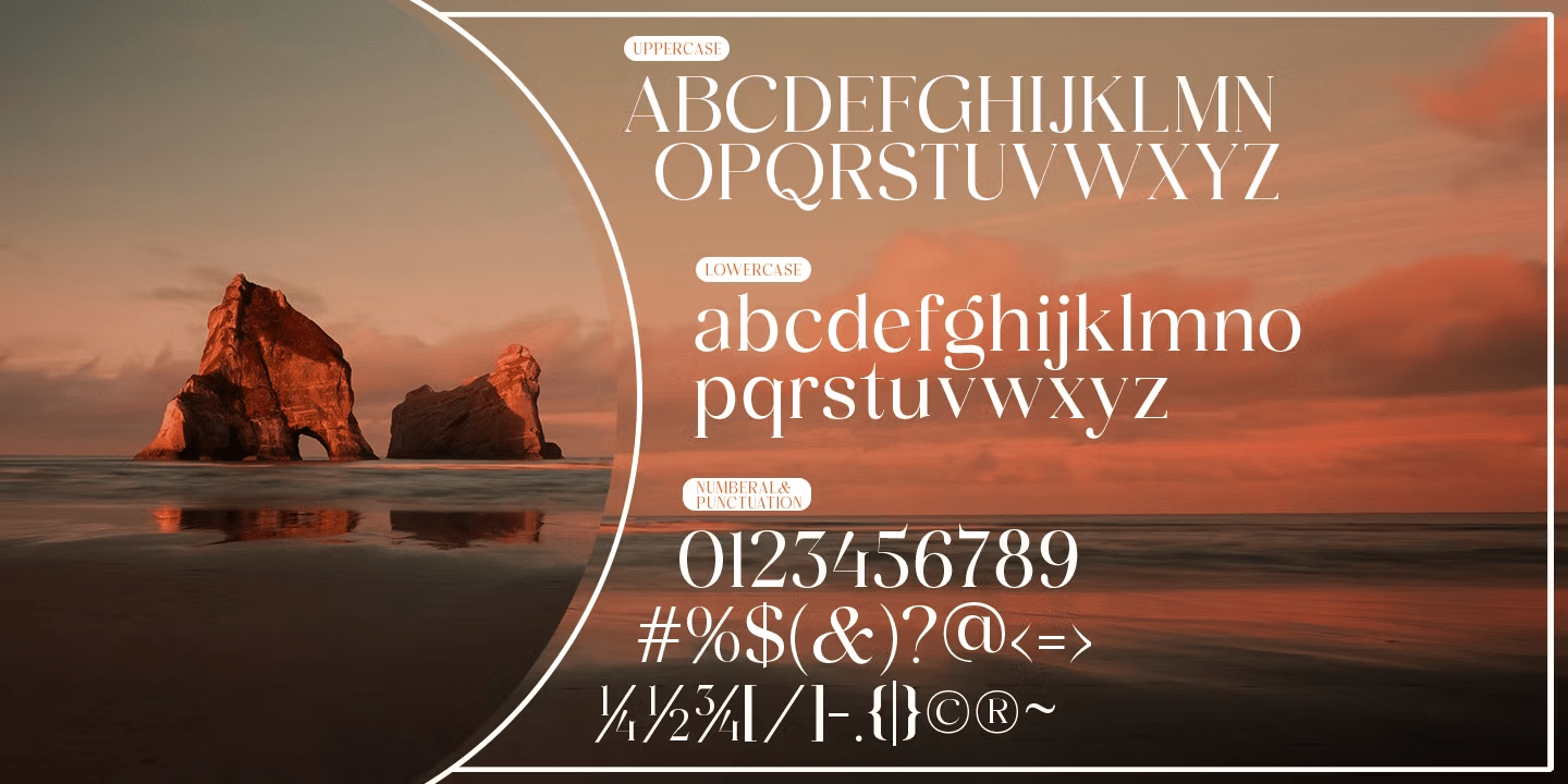 Aihuner Font Poster #8