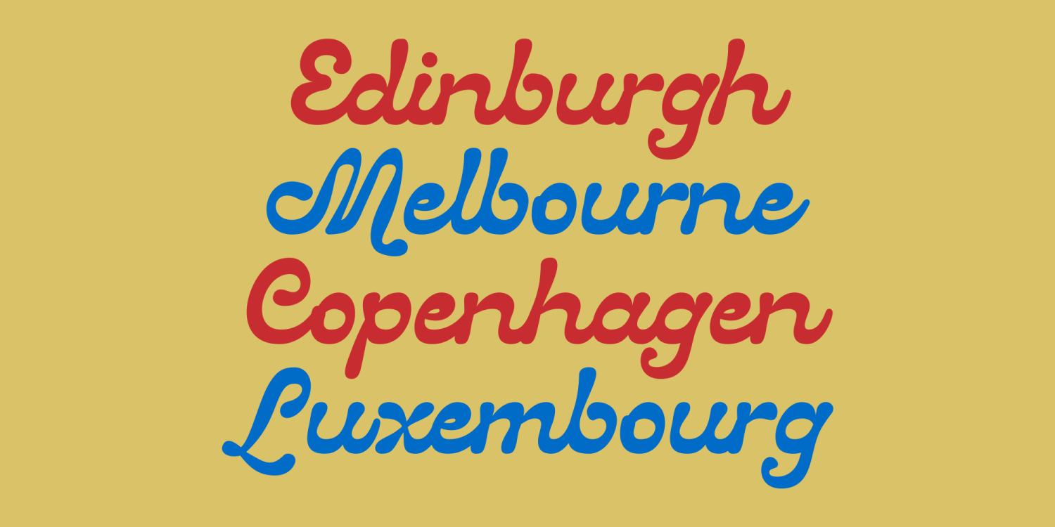 Altus Moritile Font Poster #12