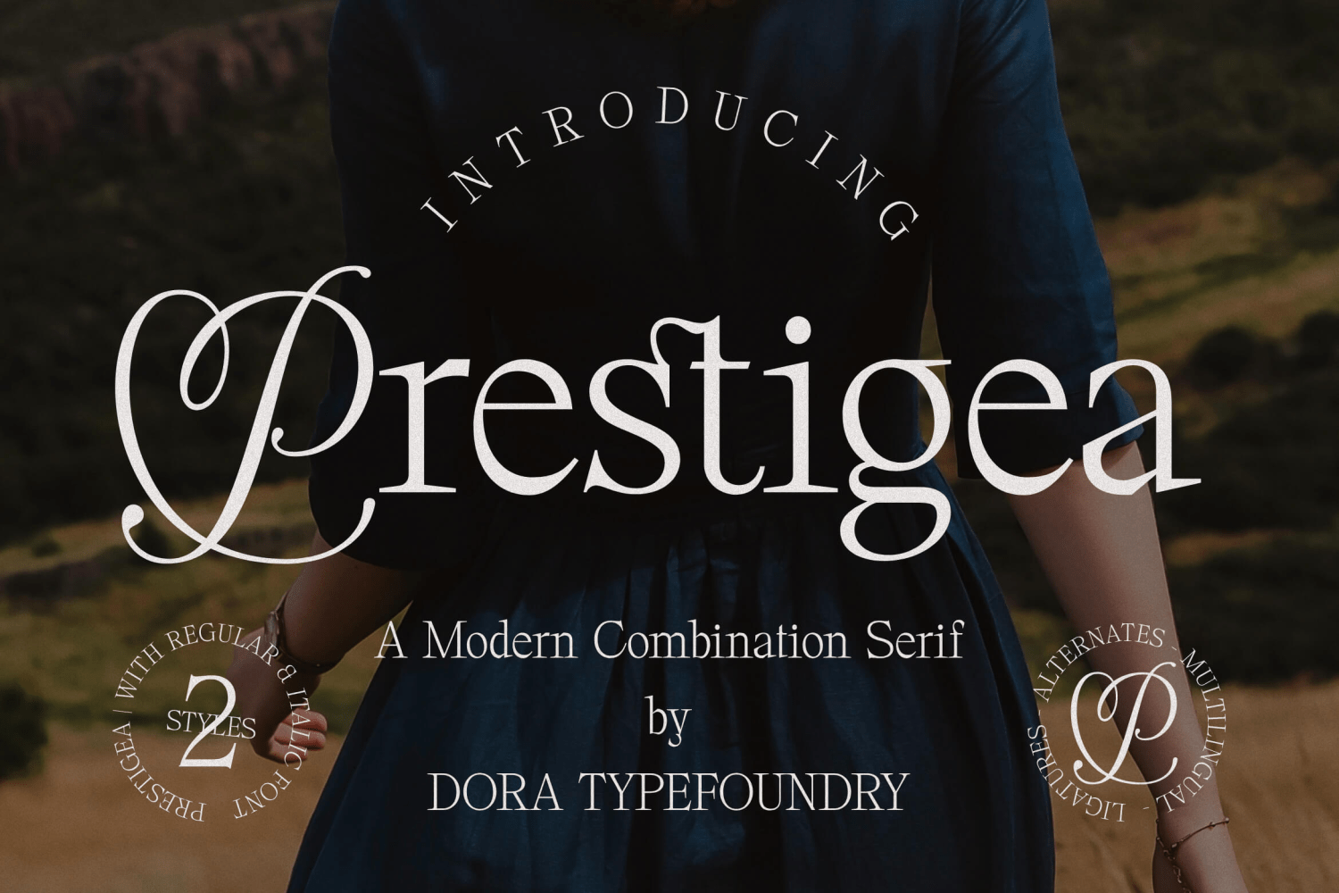Prestigea Font Poster #1